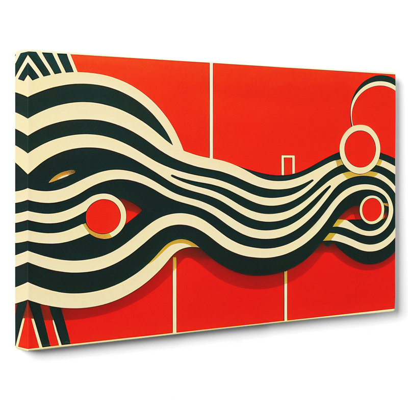 Intoxicating Modern - Wrapped Canvas, 35cm H x 50cm W