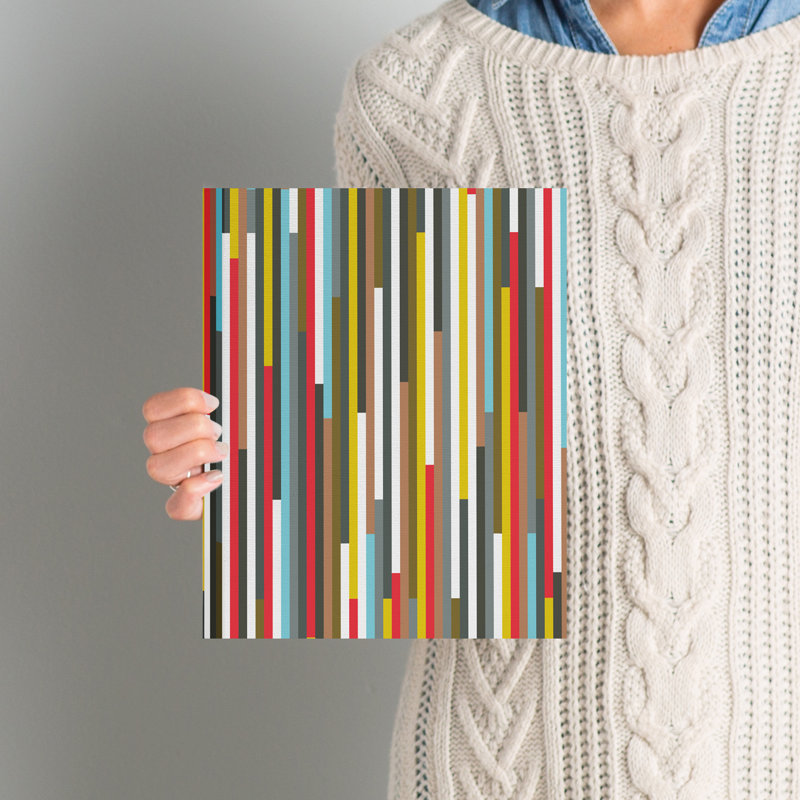 Ses, impression sur toile tendue, H 10 po x l 8 po x P 1,5 po