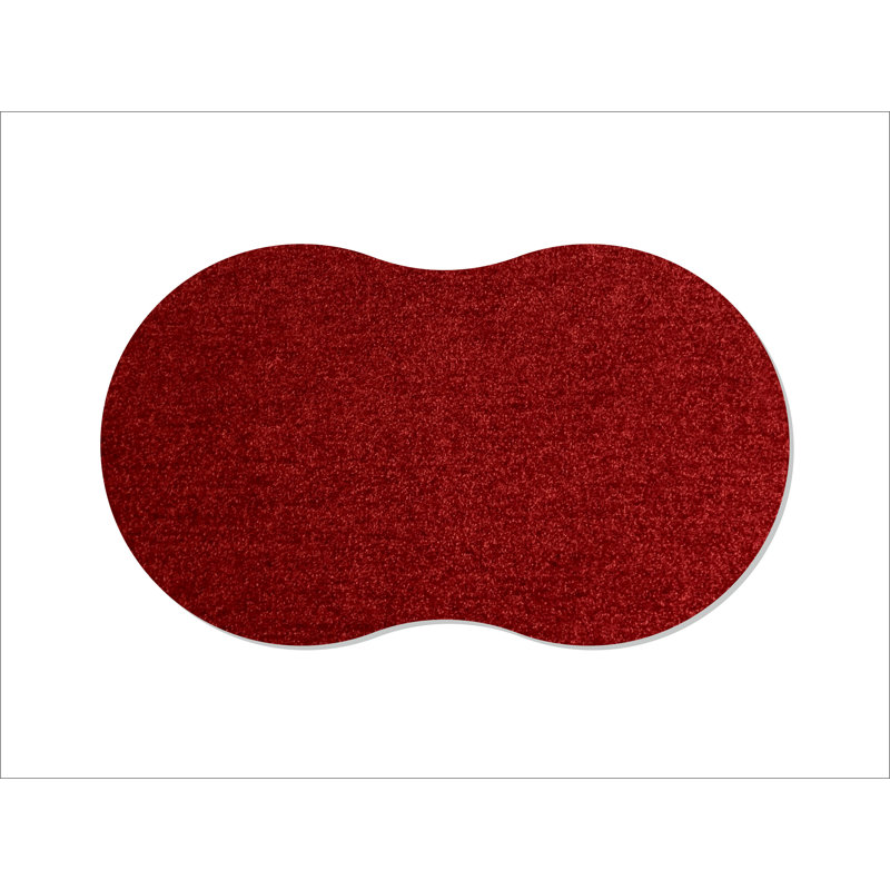 Damle Non-Slip Doormat, Red