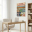 Ensemble de 1 impression sur toile tendue sur toile tendue sur toile de style campagnard