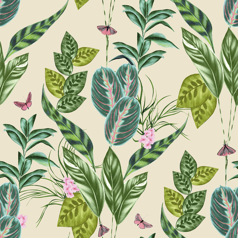 Honaker Wallpaper Roll, Green