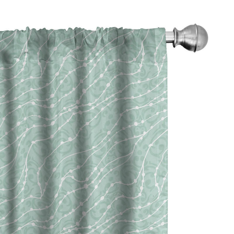 Semi-Sheer Rod Pocket Sliding Panel, 28" x 95"