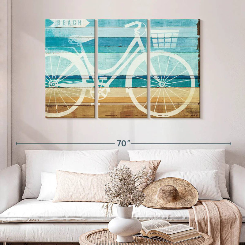 Mehar Beachscape Cruiser I, 32" H x 50" W