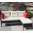 Outdoor Patio Furniture Sets 2 Piece Conversation Set Wicker Ratten Sectional Sofa With Seat Cushions