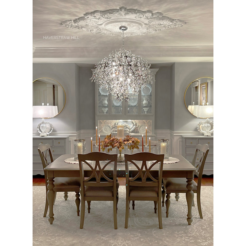 Leonia 21 - Light Dimmable Geometric Chandelier