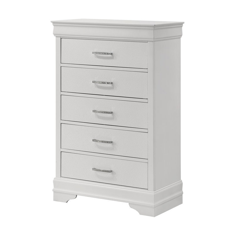 Mobilier de chambre à coucher à 5 tiroirs 5 pièces