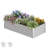 Galvanized Raised Garden Bed With Gloves-2022981674-2022981676