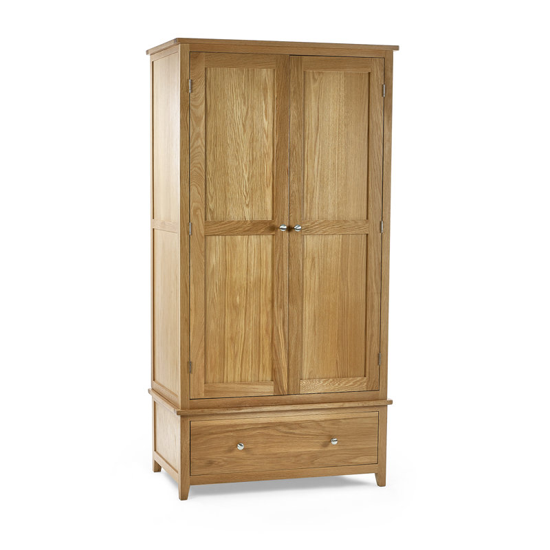 Herberts 2 Door Solid Wood Wardrobe
