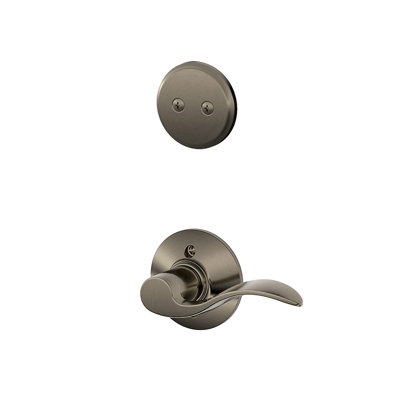 Accent Inactive Interior Lever Dummy Entry Set (Exterior Portion Sold Separately)