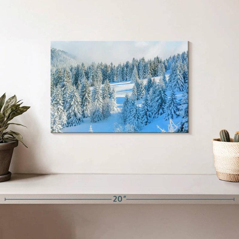 Alvord Pine Winter Wonderland, H 8 po x l 12 po