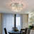 Theodora 15" W 4-Light Dimmable Drum Flush Mount-1415130605