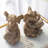 Set of 2, 4.3x4x6" Elephant Bookends