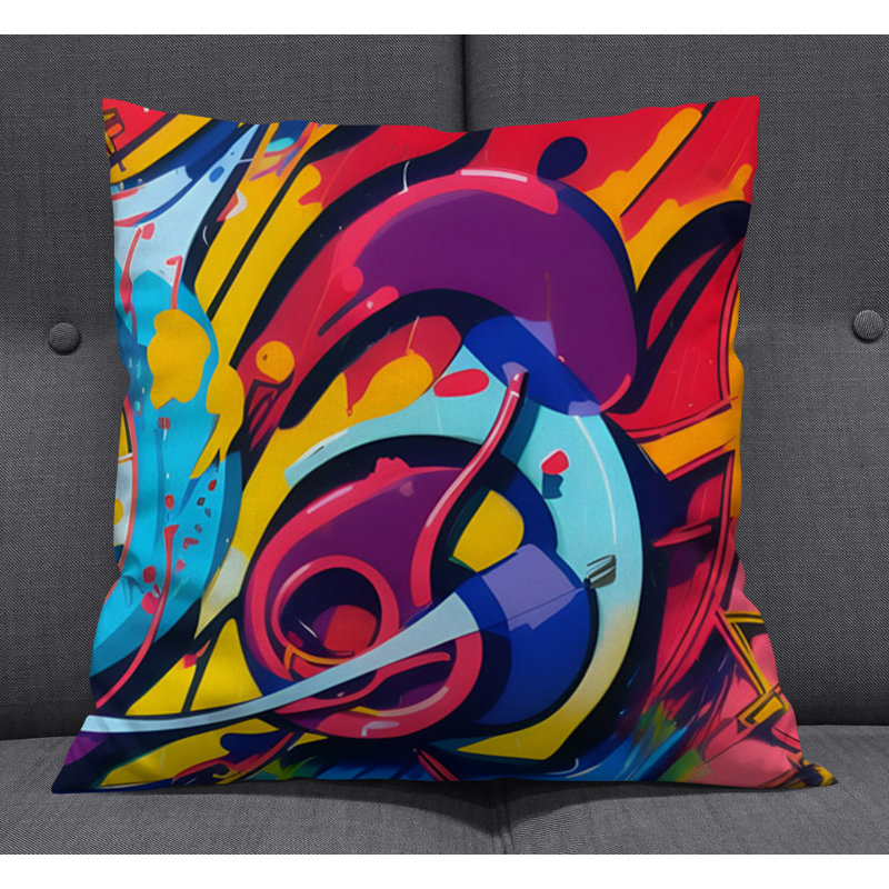 Coussin décoratif, H 20 po x l 20 po, Housse de coussin seulement - sans coussin