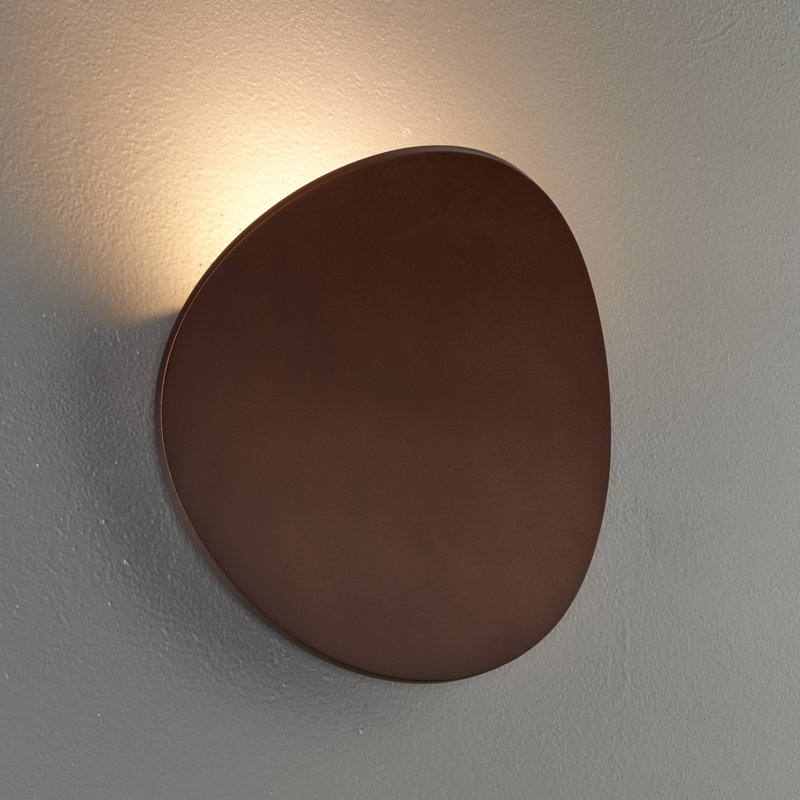 Plafonnier encastré 1 lumière Lunaro, Bronze
