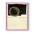 Cadre photo rose simple