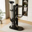 Structure simple d'escalade pour chat noir