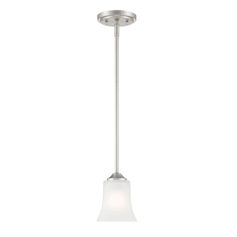 Alies 1 - Light Single Pendant, Brushed Nickel