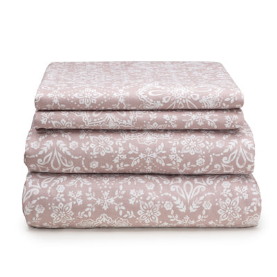 Ensemble de draps 100% coton 