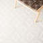 Tapis géométrique en laine et en coton tissé à la main avec latex Marbella-299504413