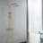 47.24" Solid Brass Thermostatic Exposed Complete Shower System with Rough-in Valve