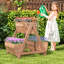 Jardin vertical en bois massif Makynli