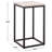 Macklyn Square Marble Top Accent Table