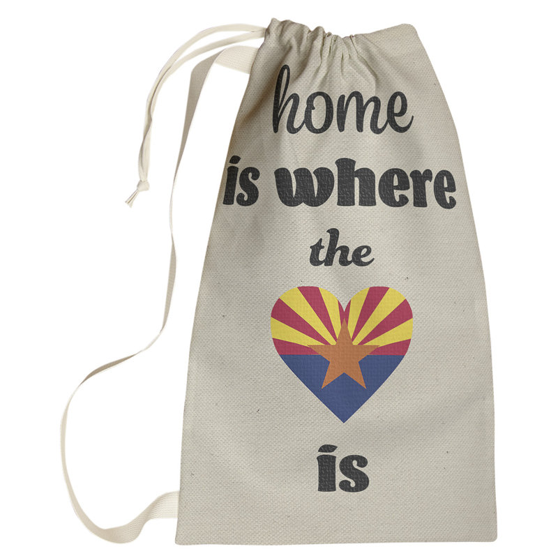 Sac à lessive Heart, Petit (H 64 po x l 20 po x 1,5 po), Arizona
