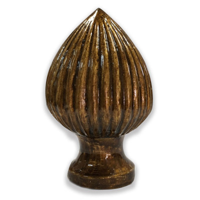 Faîteau lampe à poires à côtes