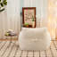 Fauteuil à billes en fausse fourrure-1239410362