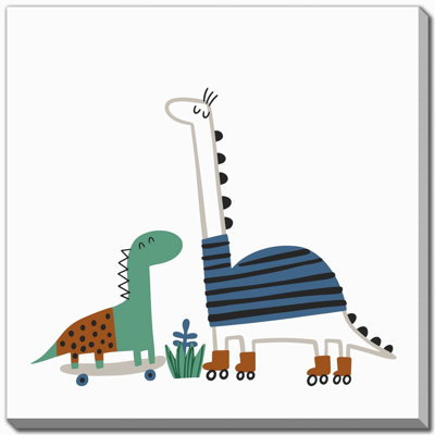 «Duo Rollers», art mural sur toile