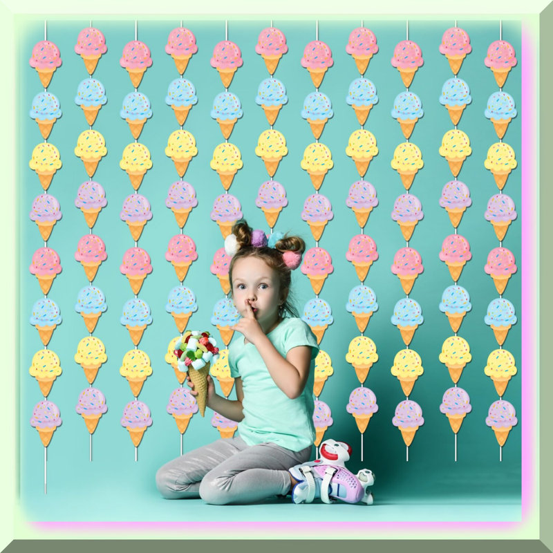 85th Birthday Celebration Kit with Gold Backdrop and Banner