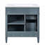 Meuble-lavabo de 30 po avec lavabo supérieur-714178816