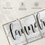 «Minimalist Laundry Sign», reproduction sur toile-103064151