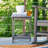 Harper All-Weather Square Adirondack HDPE Plastic/Resin Outdoor Side Table-1635983332