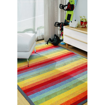 Railey Geometric Hand Woven Area Rug