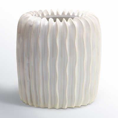 Waikiki White 5" Ceramic Table Vase