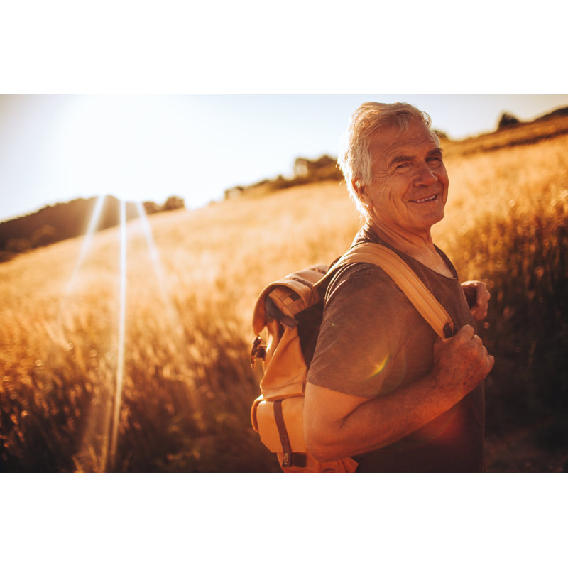 Adventurous Senior Man by Aleksandarnakic, 20" H x 30" W