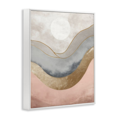 «Lunar Curves Landscape», art giclée par Denise Dundon
