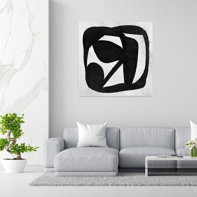 Art contemporain contemporain abstrait, H 48 po x l 48 po