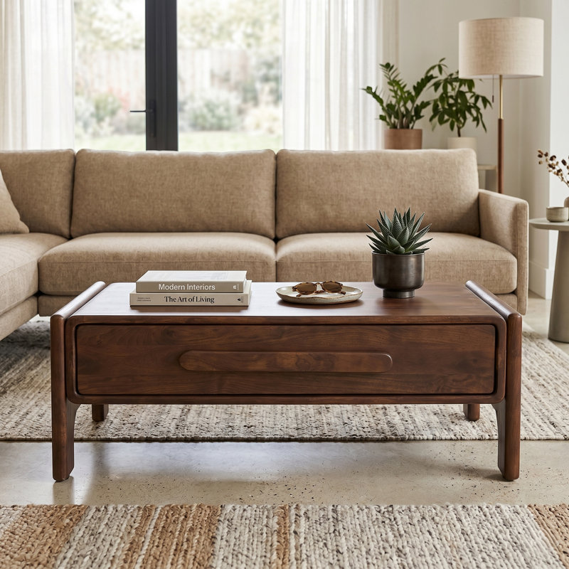 Table basse avec tiroir de rangement intégré Essence