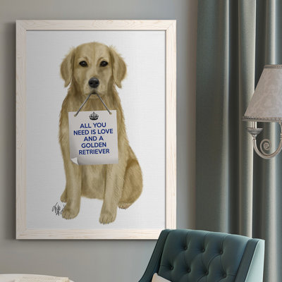 Derrion " Love And Golden Retriever "