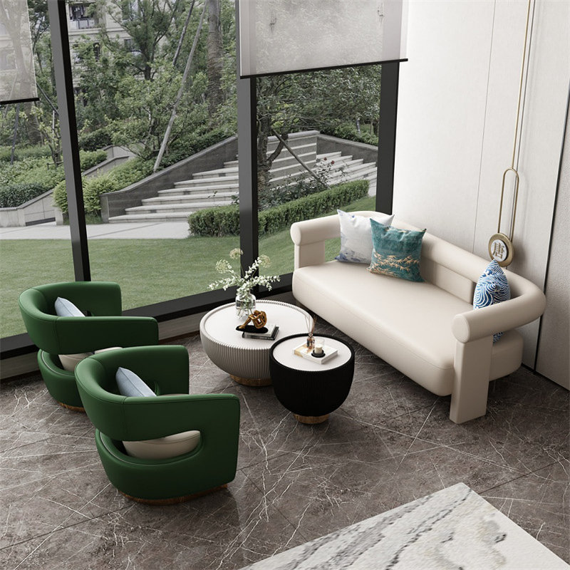 Modern Simple Sofa Coffee Table Combination