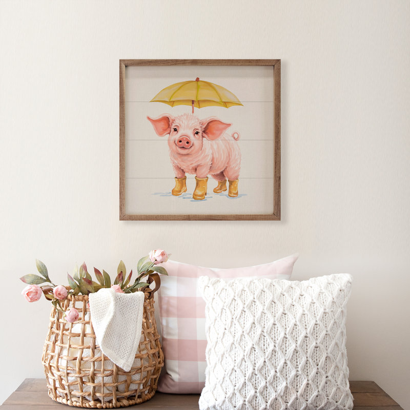 Pig In Boots, 4" H x 4" W