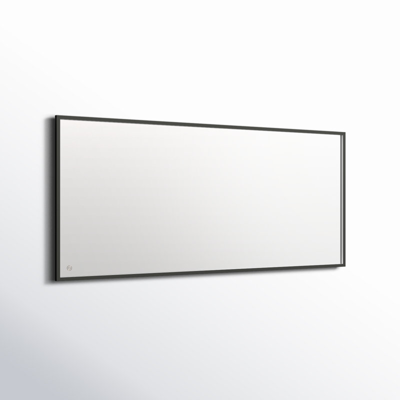 Miroir Piche, Noir, 30 po x 72 po