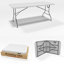 Allgaier 180cm Rectangular Folding Table