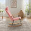 Chaise berçante rembourrée l 24,39 po-305934043