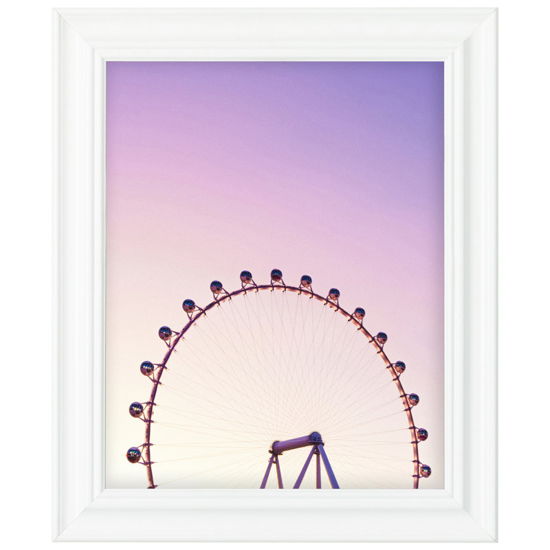 Dollie Single Image Picture Frame, 10" W x 13" H, White, Rectangle