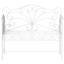 Banc de jardin 43 po, banc de patio extérieur avec accoudoirs, banc de véranda en métal pour la cour, la piscine, la pelouse