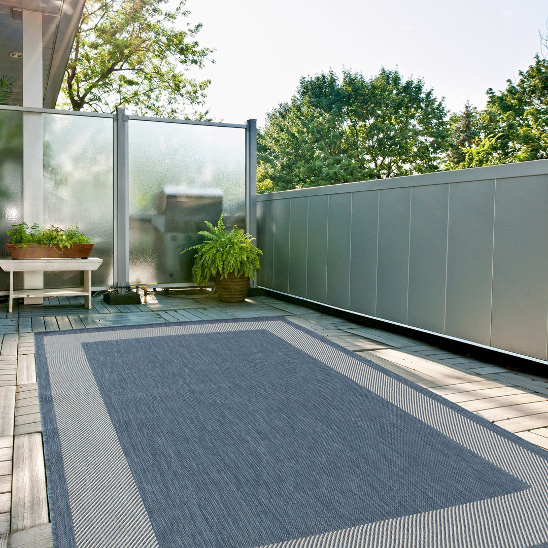 Ecology Collection Geometric Indoor / Outdoor Area Rug
