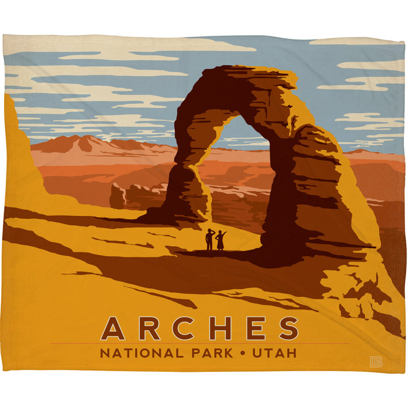 Anderson Design Group Throw Blanket, Large